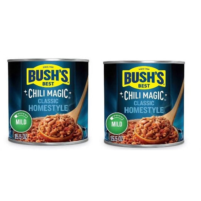 Bush's Chili Magic Classic Homestyle Chili Starter Mild 15.5oz pack of
