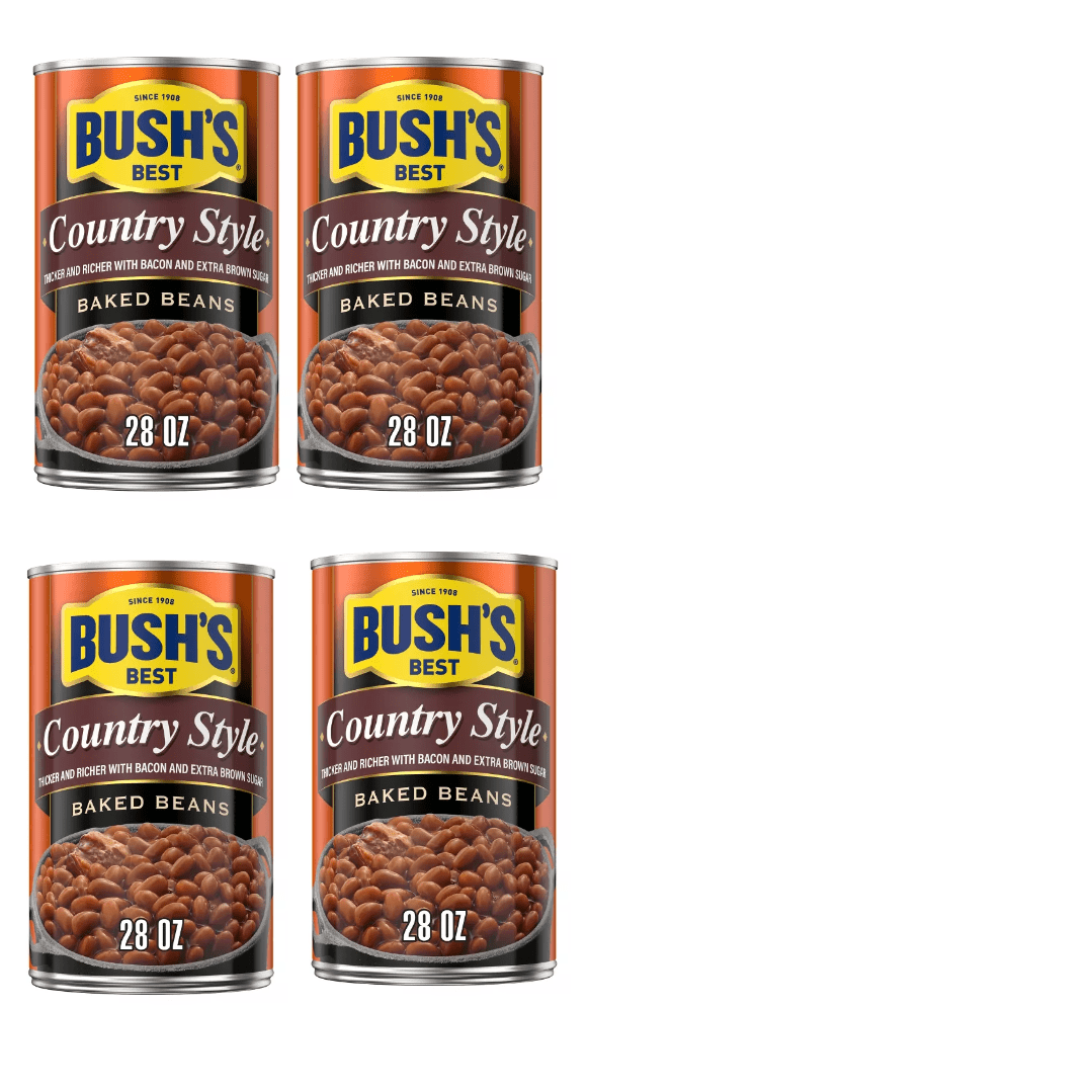 Bush's Country Style Baked Beans - 28oz pack of 4