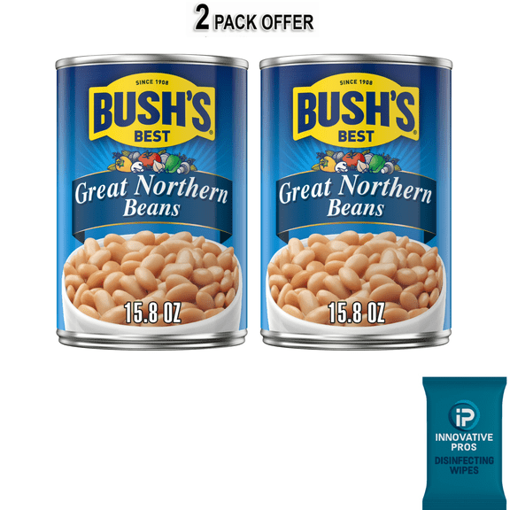 Bush's Great Northern Beans, Canned Beans, 15.8 oz