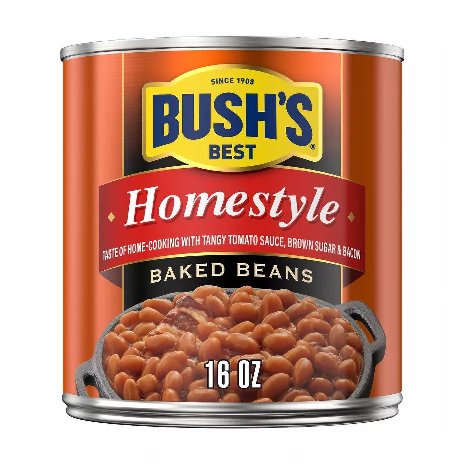 Bush's Homestyle Baked Beans 16oz (Pack of 4)