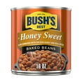thumbnail image 1 of Bush's Honey Sweet Baked Beans, Canned Beans, 16 oz Can, 1 of 8