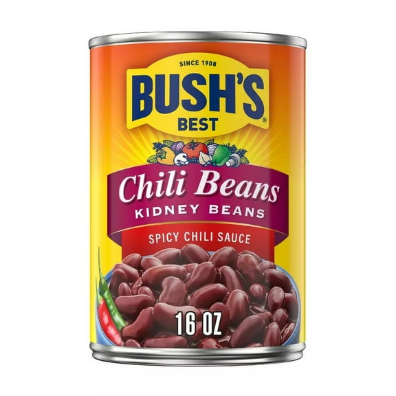 Bush's Kidney Beans in Spicy Chili Sauce 16oz (Pack of 2)