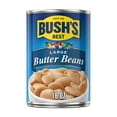 thumbnail image 1 of Bush's Large Butter Beans Beans, Canned Butter Beans, 16 oz Can, 1 of 13