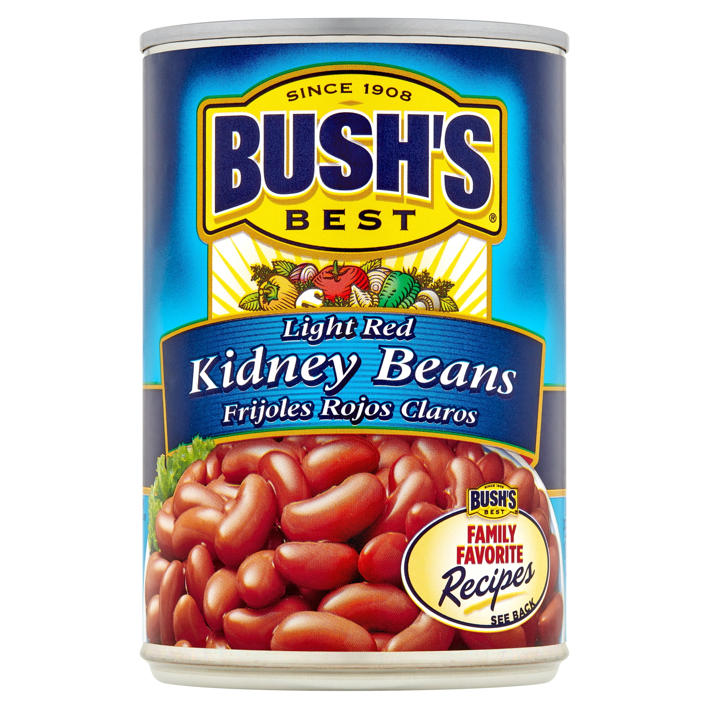 Bush's Light Red Kidney Beans, Canned Beans, 16 oz