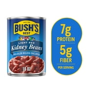 Bush's Light Red Kidney Beans, Canned Dark Red Kidney Beans, 16 oz Can
