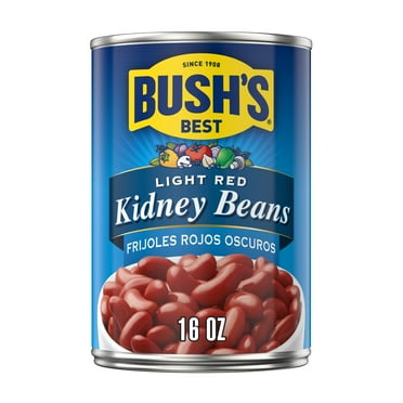 Bush's Light Red Kidney Beans, Canned Dark Red Kidney Beans, 16 oz Can