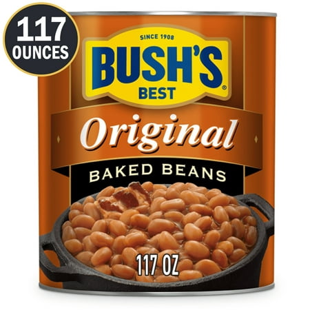 Bush's Original Baked Beans, Canned Beans, 117 oz Can