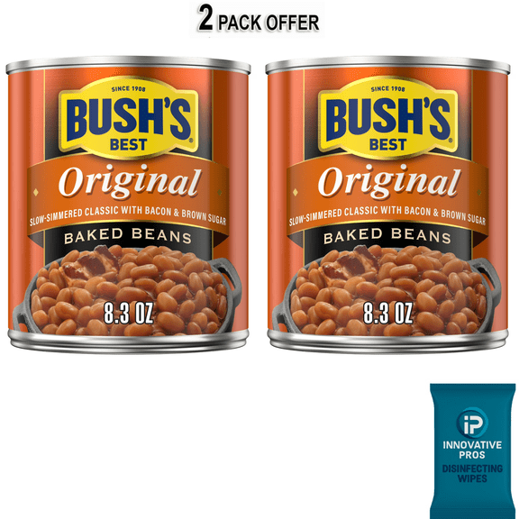Bush's Original Baked Beans, Canned Beans, 8.3 oz Can