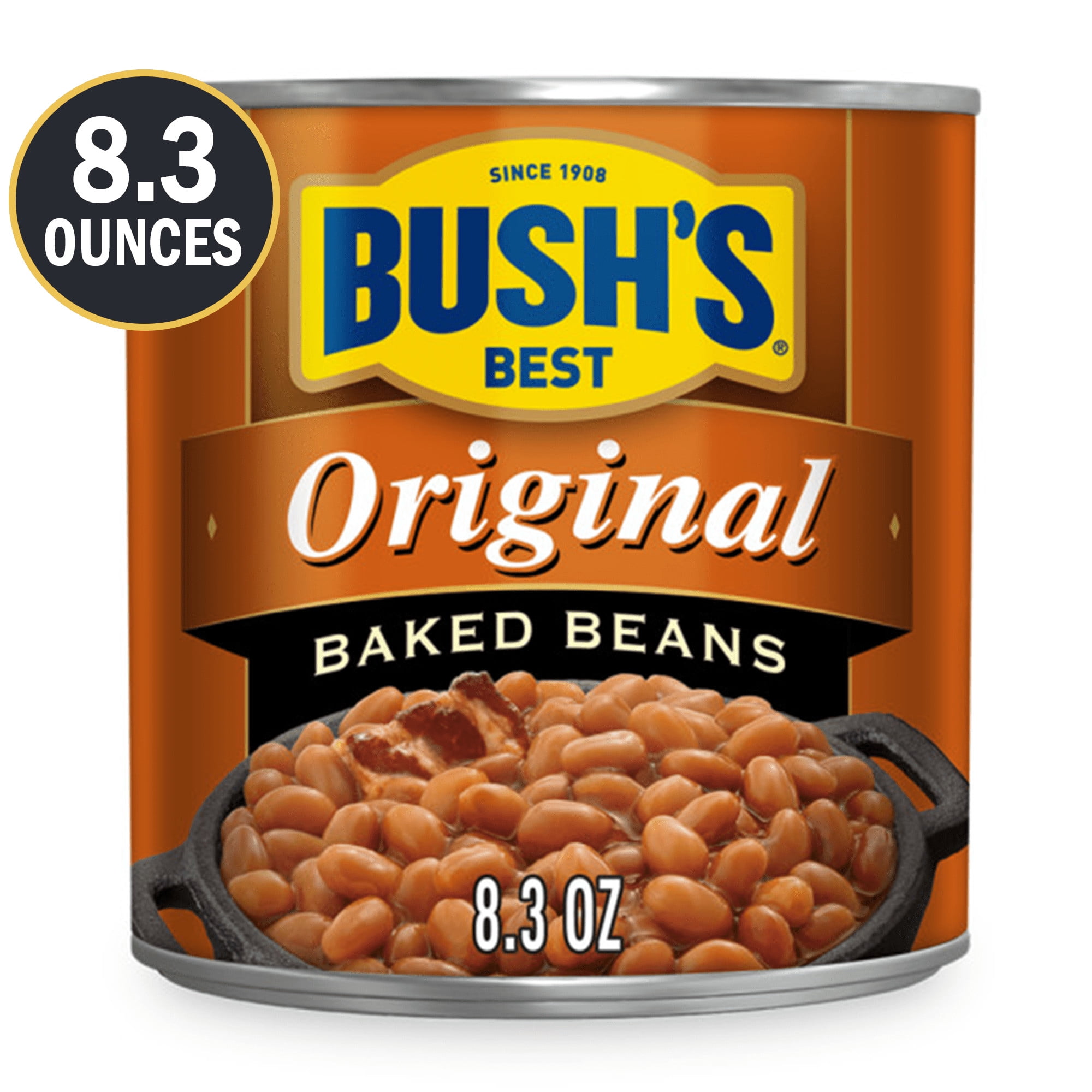 Bush's Original Baked Beans Seasoned with Bacon & Brown Sugar, 8.3 oz