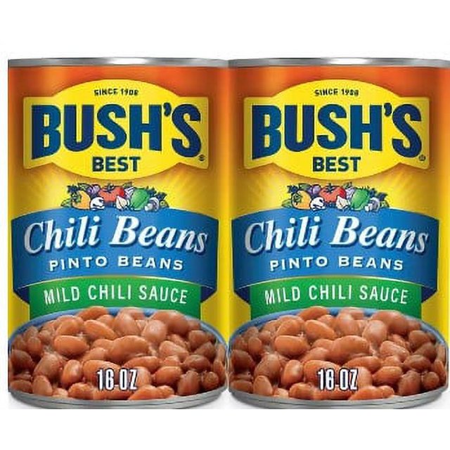 Bush's Pinto Beans in Mild Chili Sauce 16oz pack of 2
