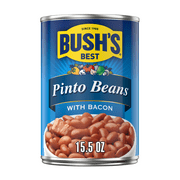 Bush's Pinto Beans with Bacon, Canned Beans, 15.5 oz