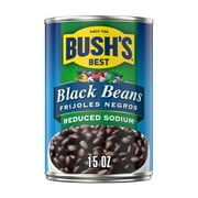 Bush's Reduced Sodium Black Beans, 15 oz Can