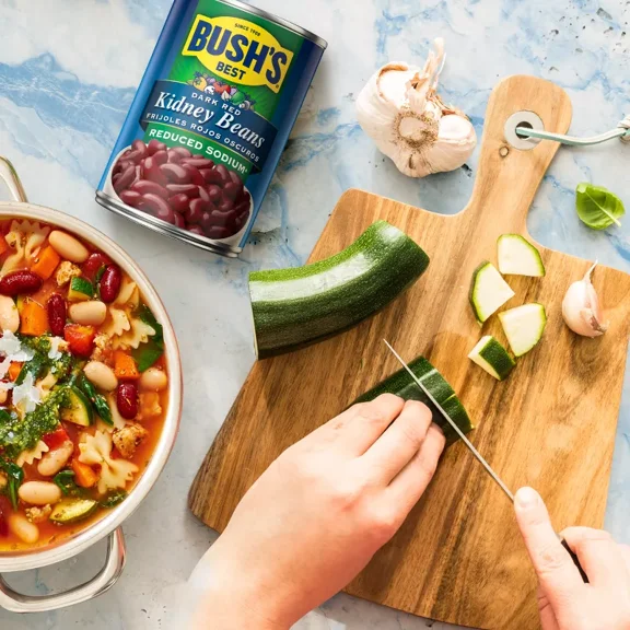 Bush's Reduced Sodium Dark Red Kidney Beans 16oz (Pack of 2)