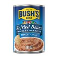 Bush's Traditional Refried Beans, Canned Mashed Pinto Beans, 16 oz Can