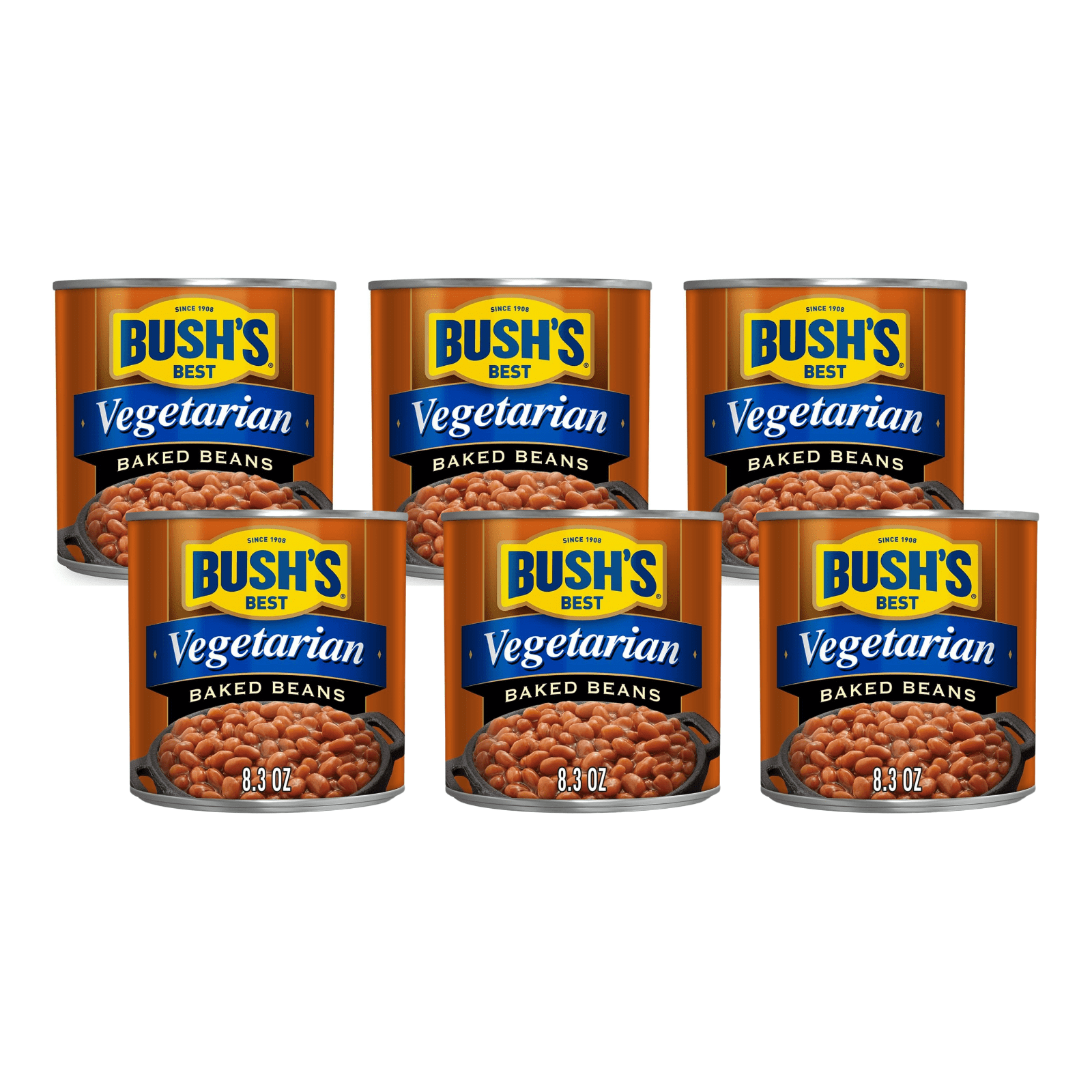 Bush's Vegetarian Baked Beans, Plant-Based Protein, Canned Beans