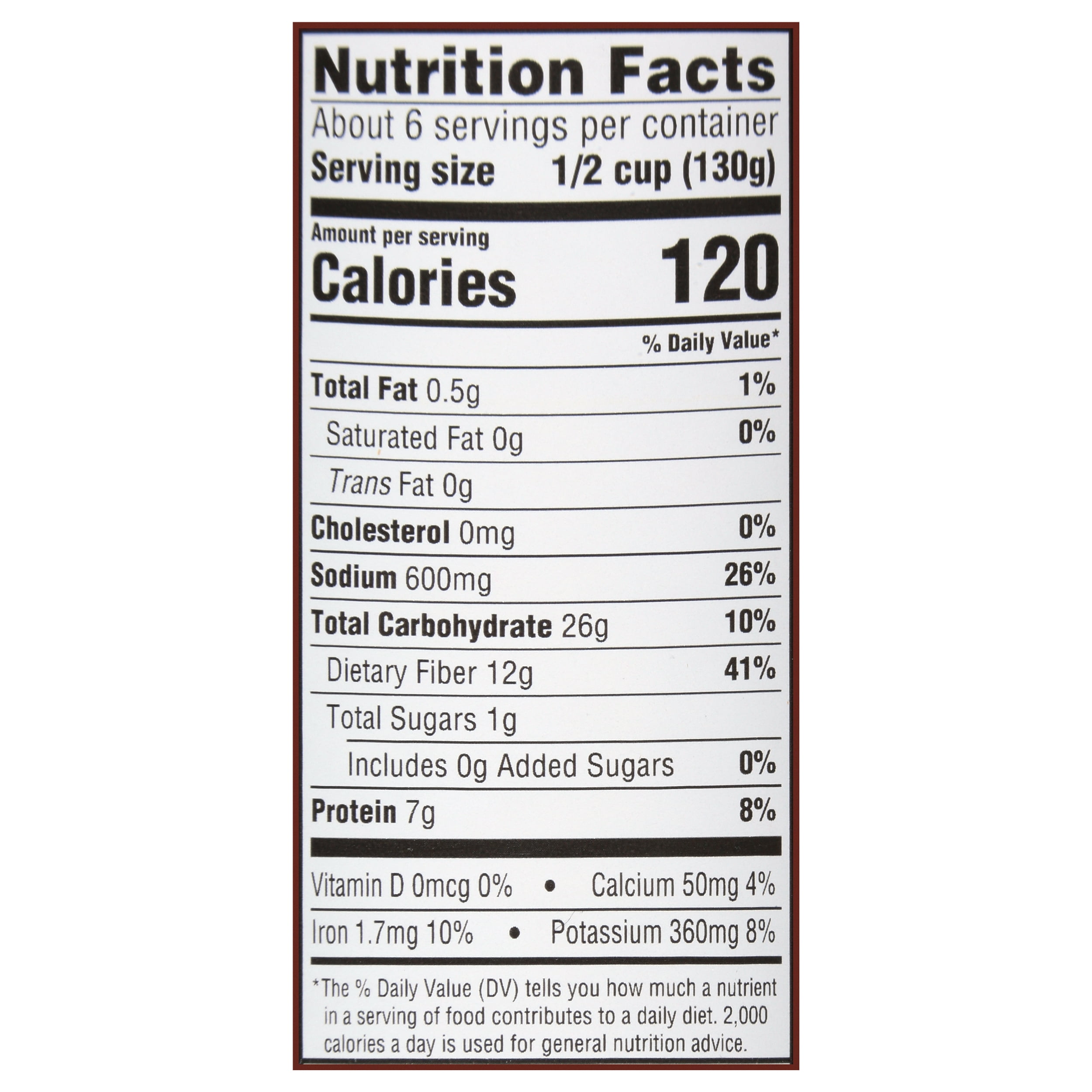 Bush's Zero Sugar Added Baked Beans, Canned Beans, 27.5 oz Can