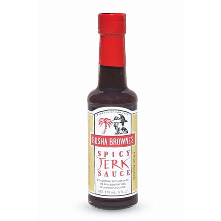 Busha Browne's Spicy Jerk Sauce, 2-Pack 5 Ounce Bottles