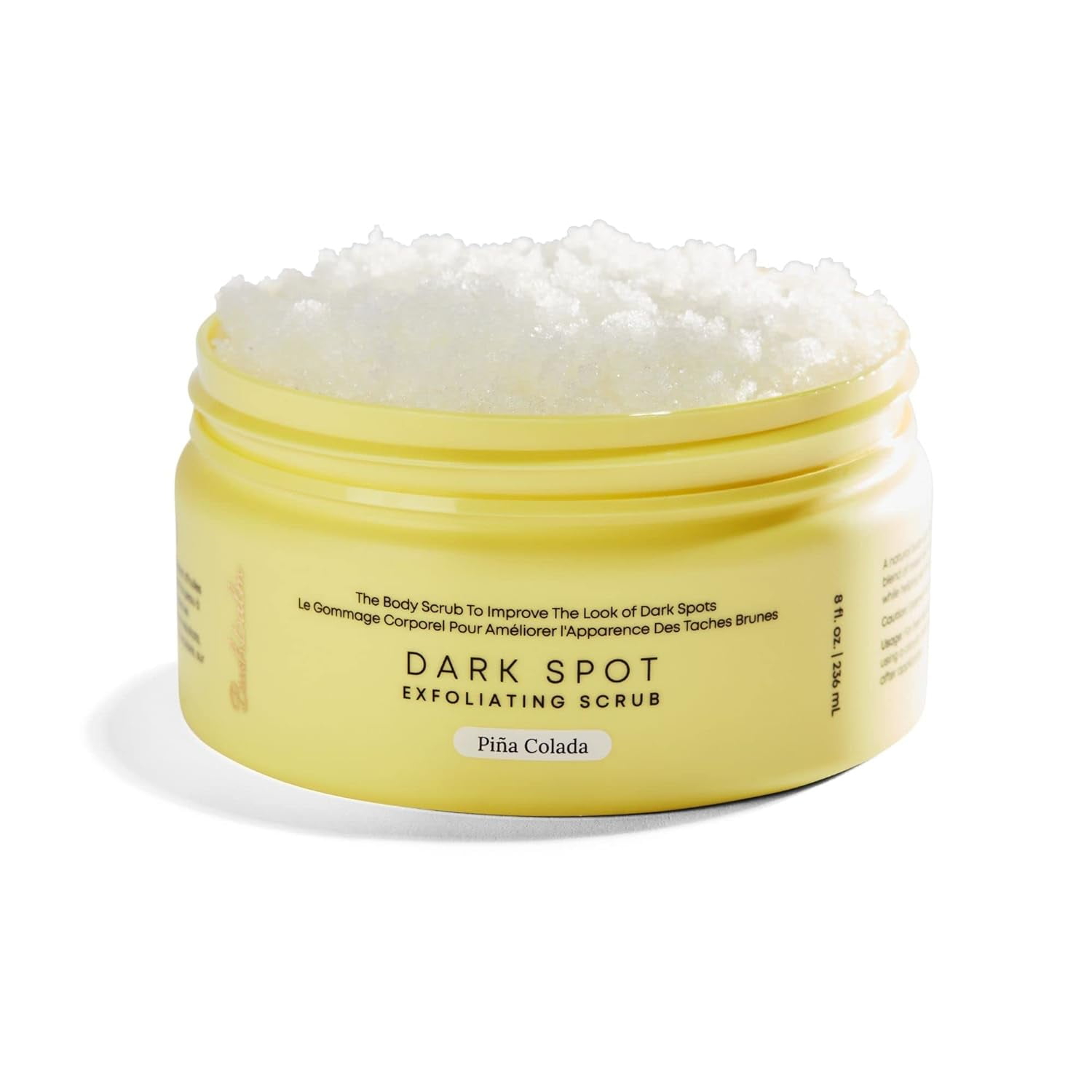 Bushbalm Dark Spot Exfoliating Scrub - Improve appearance of Dark Spots, Ingrown Hair All Over Body, Soothe Skin, Rejuvenate and Nourish - Pi a Colada, 236 ml Pi a Colada Scrub