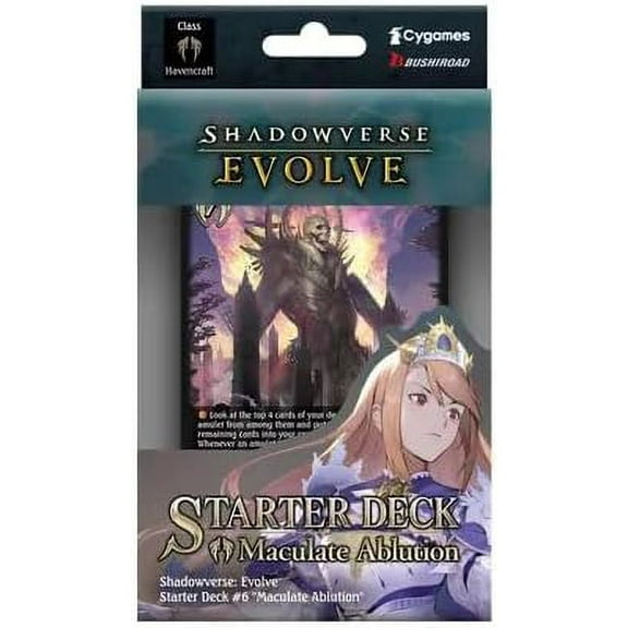 Shadowverse Evolve Starter Deck: Maculate Ablution - SD06: Maculate Ablution (SD06)