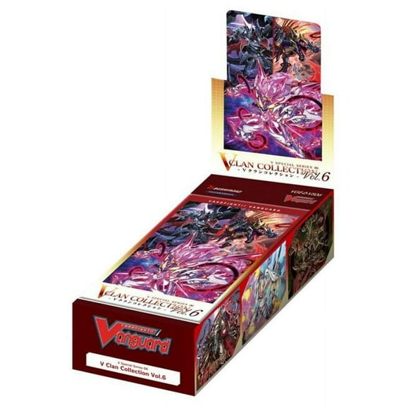 Bushiroad BSRVGEDVS06 Cardfight Vanguard Clan Volume 6 Booster Box - Pack of 12