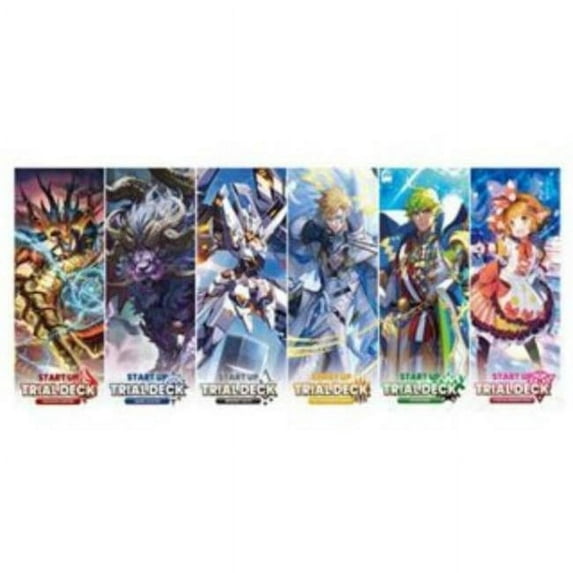 Bushiroad BSRVGEDZTD05 Cardfight Vanguard Start Up Stoicheia Trial Deck - Pack of 6