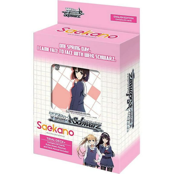 Weiss Schwarz Saekano - How to Raise a Boring Girlfriend Trial Deck+