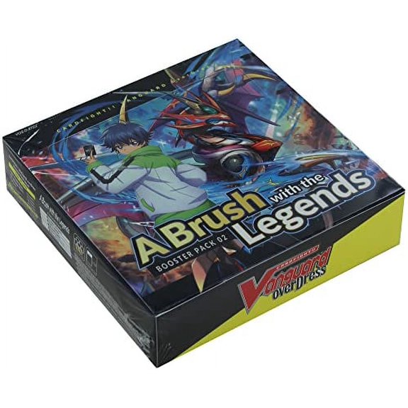 Bushiroad Cardfight Vanguard Overdress: A Brush with The Legends Booster Box,Black