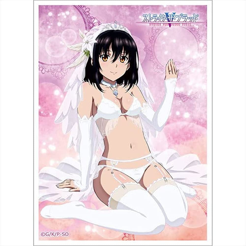 Bushiroad High Grade 60ct Printed Art Card Sleeves Strike The Blood IV  Yukina Wedding 