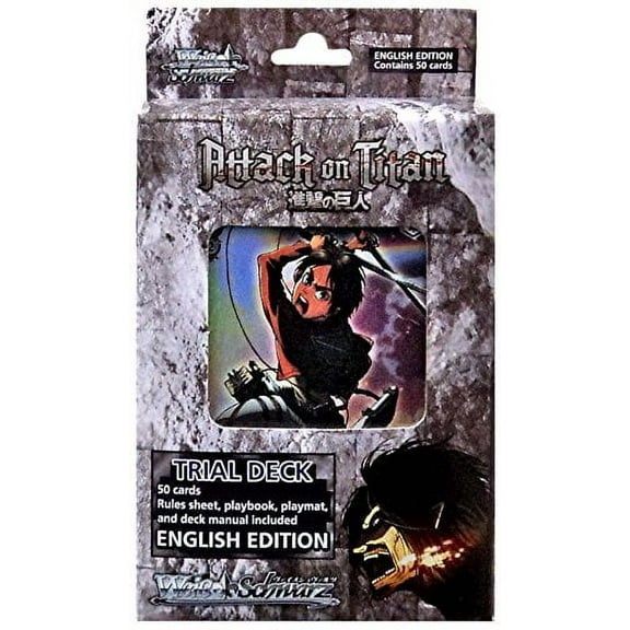 Bushiroad Weiss Schwarz TCG: Attack on Titan Trial Deck