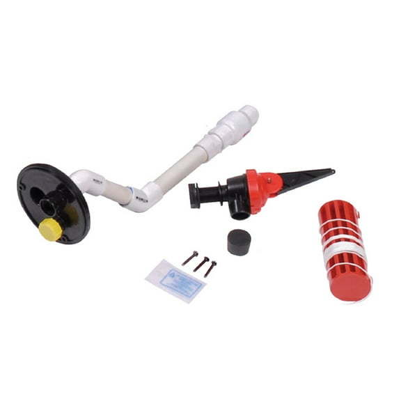 Bushman Tri-Port Kit with Check Valve, Inlet Valve, and Float Valve