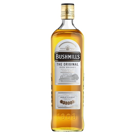 Bushmills Original Irish Whiskey, 750 ml Glass Bottle, 40% ABV