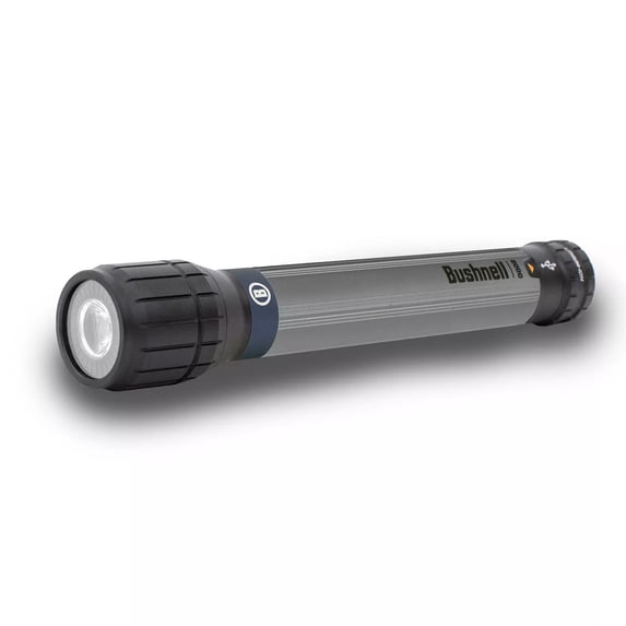 Bushnell 2000 Lumen Rechargeable Flashlight 8-Hour Runtime, 115 Meter Beam Distance
