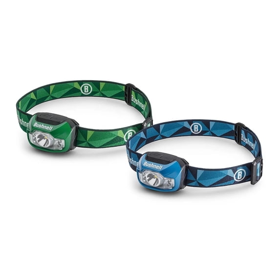 Bushnell 500 Lumen Hybrid Power Headlamps (2 Pack)