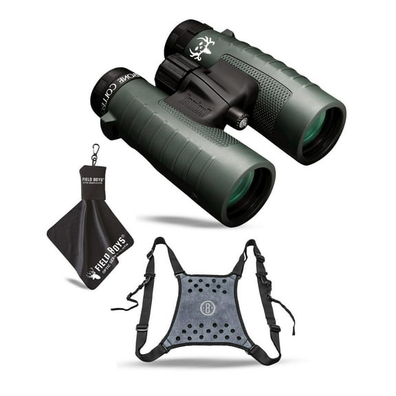 Bushnell B Collector series,Binoculars with Harness and Field Boys Optics Cloth,Fog-Proof, Quick Focus