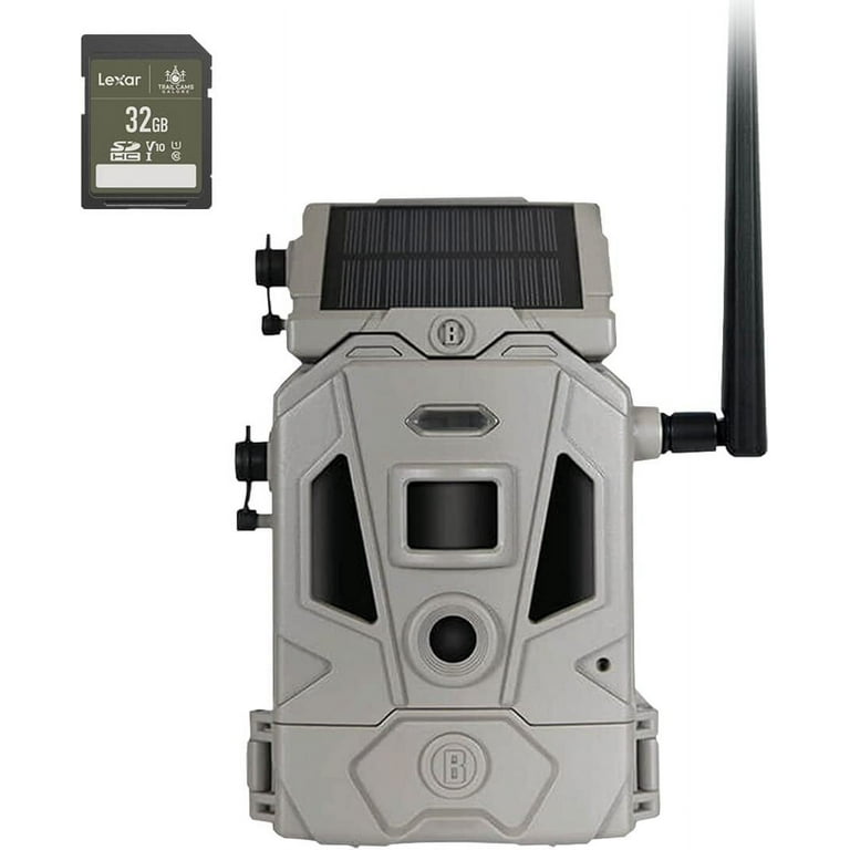 Bushnell CelluCORE 20 Solar Trail Camera, Low Glow Hunting Game