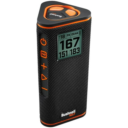 Bushnell - Wingman View Golf GPS Bluetooth Speaker with 3" Screen - Black