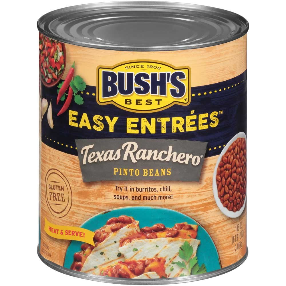 Bushs Best Easy Entrees Texas Ranchero, 108 Ounce - 6 per case.