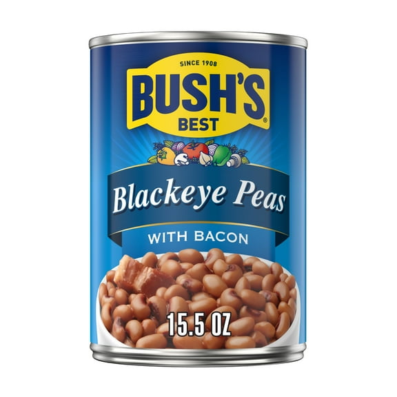 Bushs Blackeye Peas with Bacon 15.5 OZ