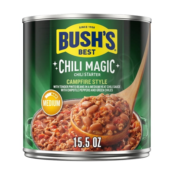 Bushs Chili Magic Campfire Style Chili Starter 15.5 oz - Pack of 1