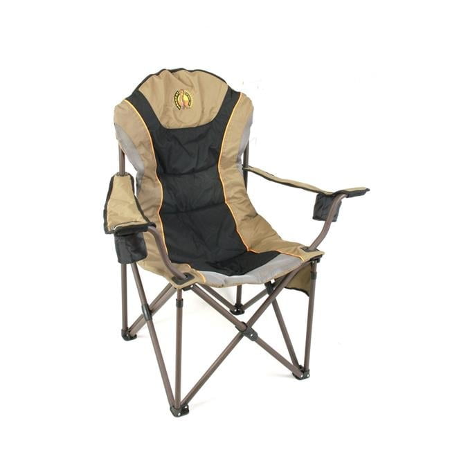 Bushtec Adventure Charlie 440 Big Boy Canvas Camping Chair, Comfy