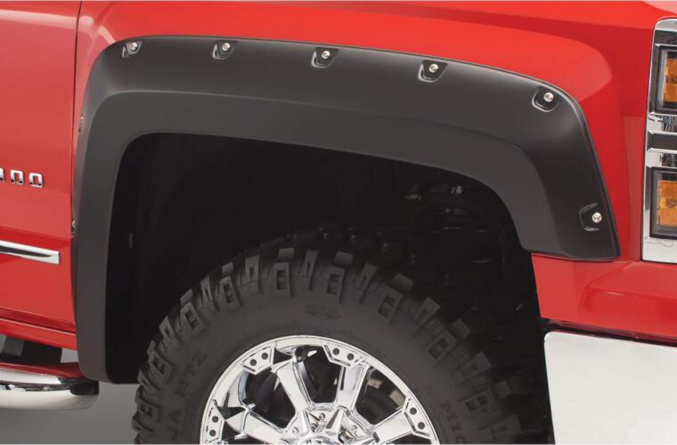 Bushwacker Fender Flares Pocket Style 4 Pc for 2007-13 Chevrolet Silverado 1500 Bushwacker Fender Flares Pocket Style 4 Pc for 2007-13 Chevrolet Silverado 1500