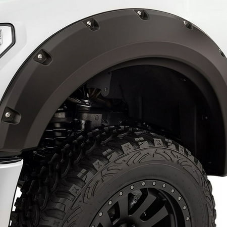 Bushwacker 07-18 Jeep Wrangler Unlimited Max Pocket Style Flares 2pc Extended Coverage - Black Fits select: 2015-2017 JEEP WRANGLER UNLIMITED SPORT, 2012-2014 JEEP WRANGLER SPORT