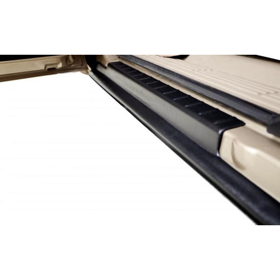 Bushwacker 14065 Black Trail Armor Rocker Panel (for GM Crew Cab Trucks ...