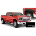 thumbnail image 1 of Bushwacker by RealTruck Pocket/Rivet Style Color-Matched Front & Rear Fender Flares | 4-Piece Set, Black, Smooth Finish | 40959-34 | Compatible with 2016-2018 Chevrolet Silverado 1500 w/ 5.8' Bed, 1 of 5