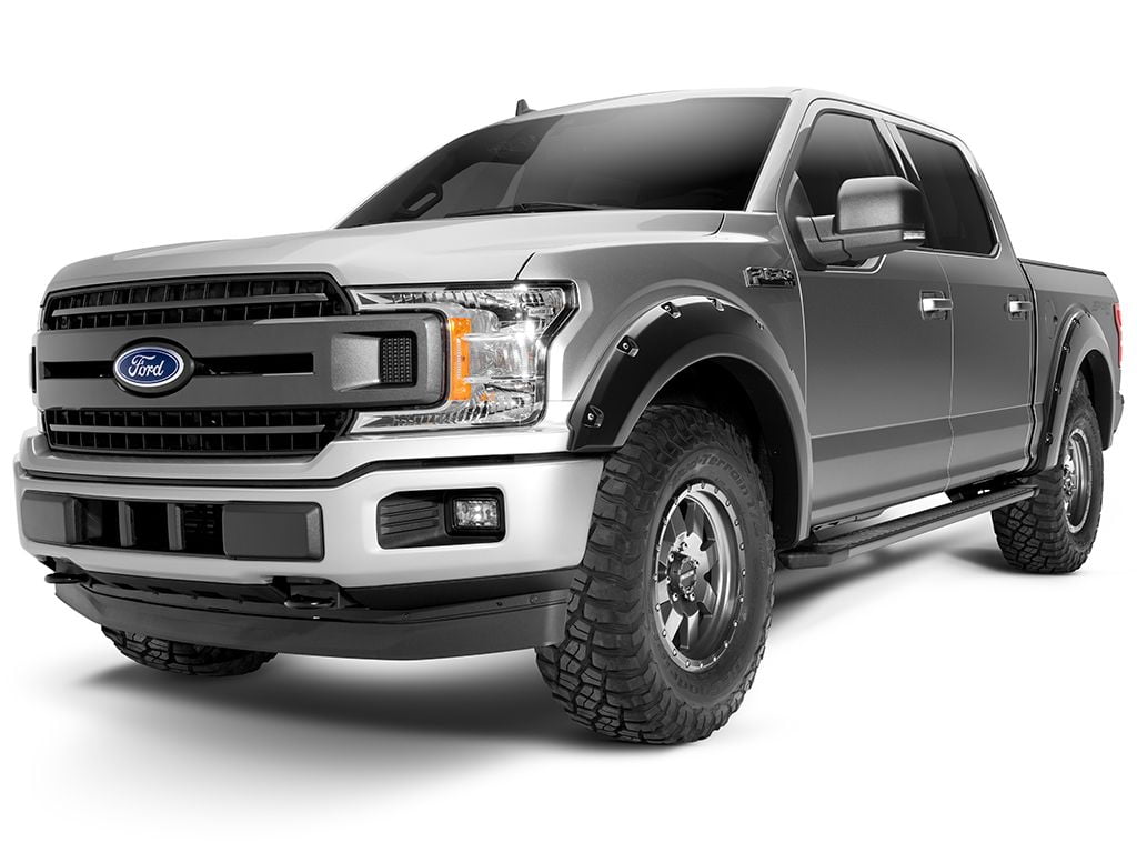 Bushwalker BUS20945-02 20945-02 18-C F150 FENDER FLARES POCKET STYLE 4PC BLACK