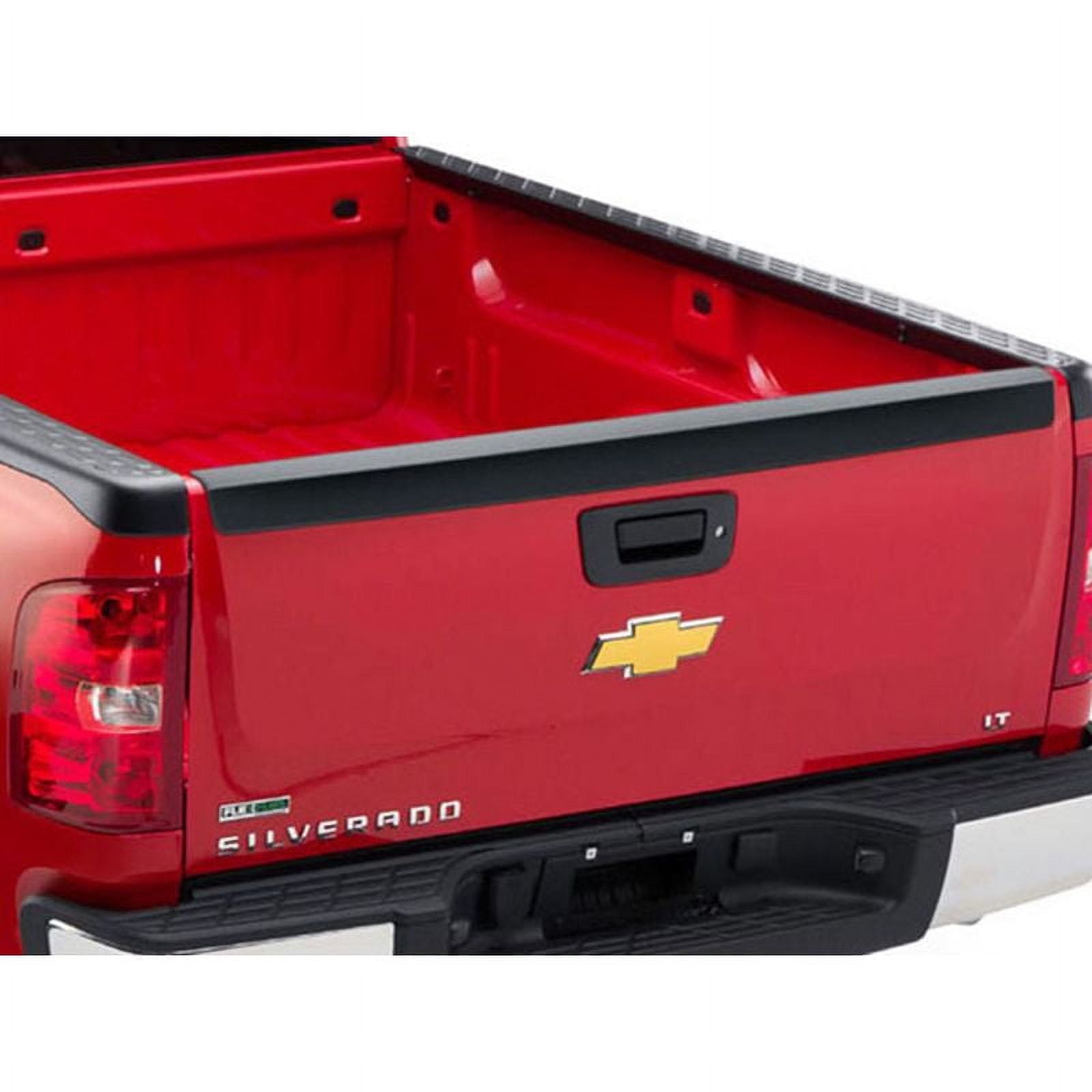 Bushwacker 48503 Protezioni Laterali Per Chevrolet/GMC – Smoothback Ultimate BedRail Con Fori Pali, Nero Opaco - 5