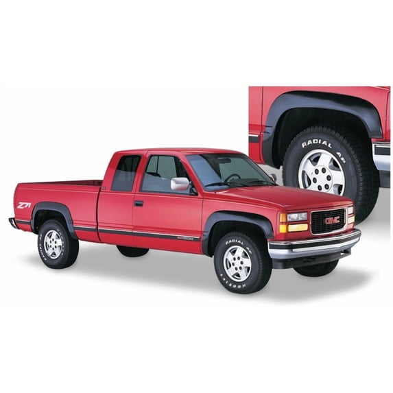 Bushwacker 40904-01 Chevrolet/GMC Extend-A-Fender Flare - Set of 4