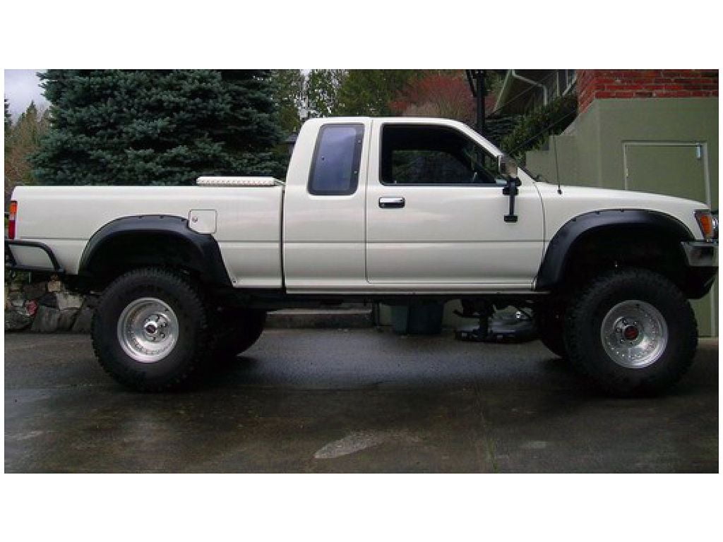 Bushwacker 89-95 Toyota Cutout Style Flares 2pc - Black - Walmart.com