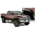 thumbnail image 1 of Bushwacker by RealTruck Pocket/Rivet Style Front & Rear Fender Flares | 4-Pc Black Smooth Compatible with 1994-2001 Dodge Ram 1500; 1994-2002 Ram 2500, 3500 w/ 6.5' or 8' Bed (Excl Dually), 1 of 2