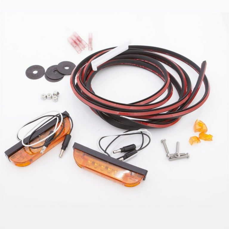 Bushwacker LED Marker Light Kit - 2 Wire, for use with Flat Style Flares Bushwacker LED Marker Light Kit - 2 Wire, for use with Flat Style Flares